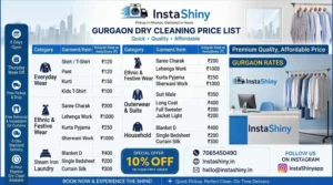 Dry Cleaning Price List in Gurgaon, India