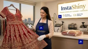 Best Premium Lehenga Dry Cleaning Service in Gurgaon