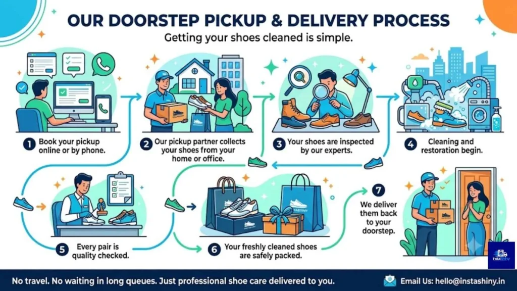 Our Doorstep Pickup & Delivery Process