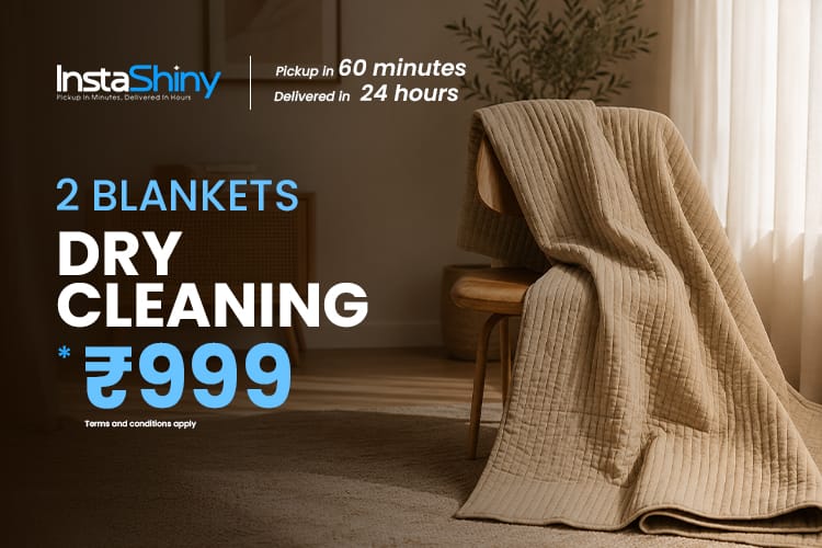 2 Blankets Dry Cleaning