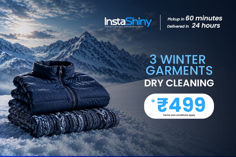 3 Winter Garments Dry Cleaning